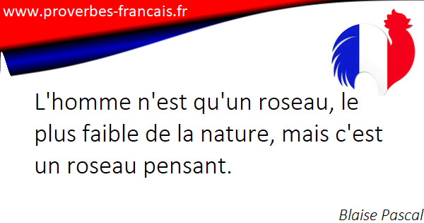 Citations De Blaise Pascal Ses 75 Citations